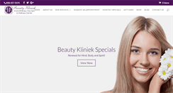 Desktop Screenshot of beautykliniek.com